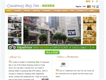 Tablet Screenshot of causewaybayinn.com